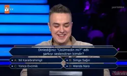 Milyoner'e damga vuran Simge Sağın ve Wanda Nara sorusu