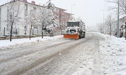 Isparta mevsimin ilk kar yağışıyla beyaza büründü