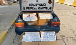 Mersin'de kaçak makaron operasyonu: 4 gözaltı