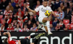 Real Madrid'e Athletic Bilbao'dan darbe