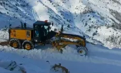 Tunceli’de kar nedeniyle 65 köy yolu ulaşıma kapandı