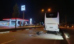 Çanakkale'de motosiklet otobüse arkadan çarptı: 1 ölü, 1 ağır yaralı