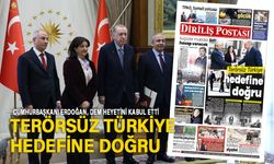 Terörsüz Türkiye hedefine doğru