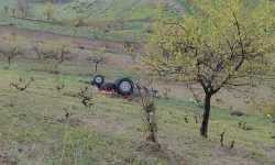 Nevşehir'de devrilen traktörün altında kalan sürücü öldü