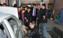 Sinop'ta ustalar ve öğrenciler sanayide buluşturuluyor