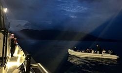 Marmaris açıklarında 12 düzensiz göçmen yakalandı