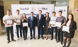 TİKA, Kazakistan'da Kırgız ve Tacik tıp öğrencilerine eğitim verdi