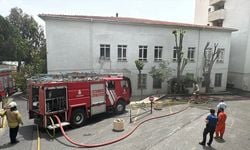 Üsküdar Devlet Hastanesi'nin ecza deposunda yangın