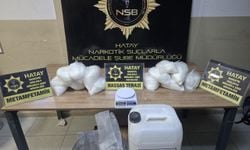 Hatay'da 11 kilo 226 gram sentetik uyuşturucu ele geçirildi