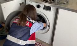 Çamaşır makinesi ile toprak altında silahlar bulundu: 16 gözaltı