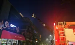 Beşiktaş'ta 3 katlı restoranda çıkan yangın
