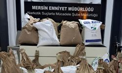 Mersin'de 812 kilogram sentetik toz ecza maddesi ele geçirildi