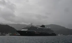 Muğla Marmaris'e kruvaziyerle 590 turist geldi