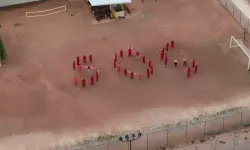 Drone gören mahkumların yardım çağrısı!