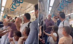 Marmaray'da yumruklu kavga: Çocuklarının yanında saldırdılar