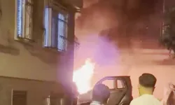 İstanbul'da eşini tehdit edip ağabeyinin aracını yaktı