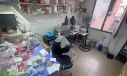 Adana'da merdiven altı diş kliniğine operasyon