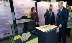 Cumhurbaşkanı Erdoğan'dan, "Saklı Kalanlar" sergisine ziyaret