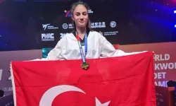Sena Yılmaz, taekwondoda dünya şampiyonu