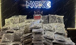 Hamzabeyli'de durdurulan tırda 115 kilogram uyuşturucu ele geçirildi