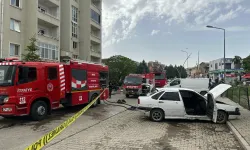 Uşak'ta tartıştığı eşi polise gidince evi ve arabaları kundakladı
