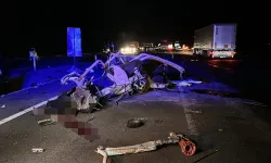 Şanlıurfa'da tır ile otomobilin çarpıştığı kazada 1 kişi öldü