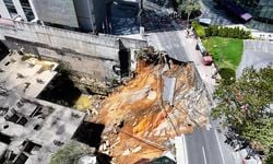 Sarıyer'de yol çöktü, çalışmalar 3. gününde sürüyor