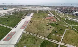 Atatürk Havalimanı Millet Bahçesi yeşeriyor