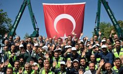 DSİ'nin makine parkının yeni araçları törenle teslim alındı