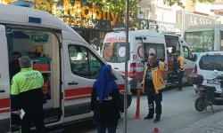 Kütahya'da özel halk otobüsü ile elektrikli bisiklet çarpıştı
