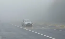 Bolu Dağı'nda sis etkili oldu