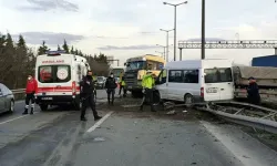 Anadolu Otoyolu'nun Sakarya kesiminde zincirleme trafik kazası ulaşımı aksattı