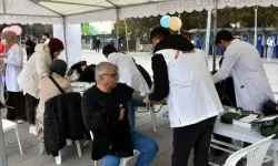 Elazığ'da "Genç Yeryüzü Doktorları" vatandaşları sağlık taramasından geçirdi