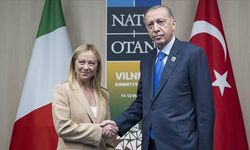 Cumhurbaşkanı Erdoğan, Meloni ile görüştü