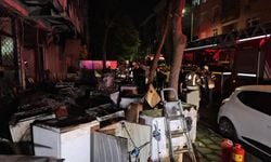 İstanbul'da beyaz eşya mağazasında yangın çıktı