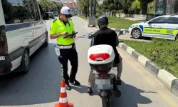 Manisa'da 91 motosiklet trafikten men edildi