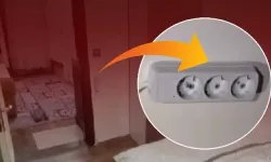 Bir gizli kamera rezaleti daha! Aparttaki prizin içinden kamera çıktı