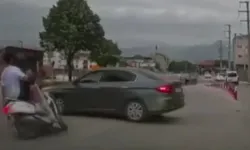 Bursa'da otomobil ile motosiklet çarpıştı: 2 yaralı