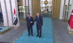 Cumhurbaşkanı Erdoğan'dan Irak Başbakanı Sudani'ye resmi karşılama