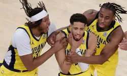NBA'de Pacers uzatmada Knicks'i devirdi, seride öne geçti