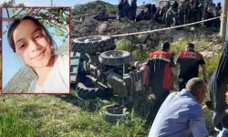 Burdur'da kahreden kaza: Devrilen traktördeki Edanur öldü!