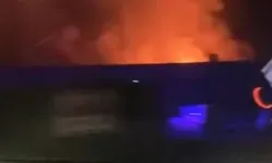 Bursa'da mobilya imalathanesinde yangın paniği