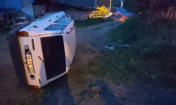 Çorum'da otomobil devrildi: 1 kişi yaralandı