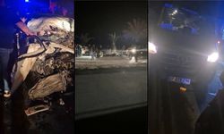 Alanya'da minibüs ile otomobil çarpıştı, 2 kişi öldü, 7 kişi yaralandı