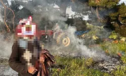 Manisa'da orman sınırında ateş yakan 2 kişiye para cezası kesildi