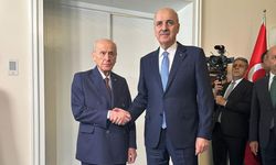 Numan Kurtulmuş'tan TBMM'de Devlet Bahçeli'ye ziyaret