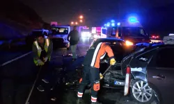 İstanbul - Beykoz TEM Otoyolu'nda zincirleme kaza: 7 yaralı