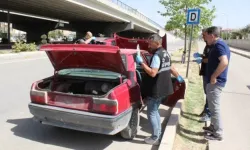 Çaldığı aracın yakıtı bitince yenisini çaldı