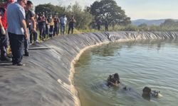 Susurluk'ta sulama göletinde erkek cesedi bulundu