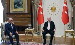 Cumhurbaşkanı Erdoğan, DSP Genel Başkanı Aksakal'ı kabul etti